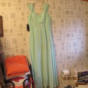 J&Y DRESS  Mint Green Prom Dress